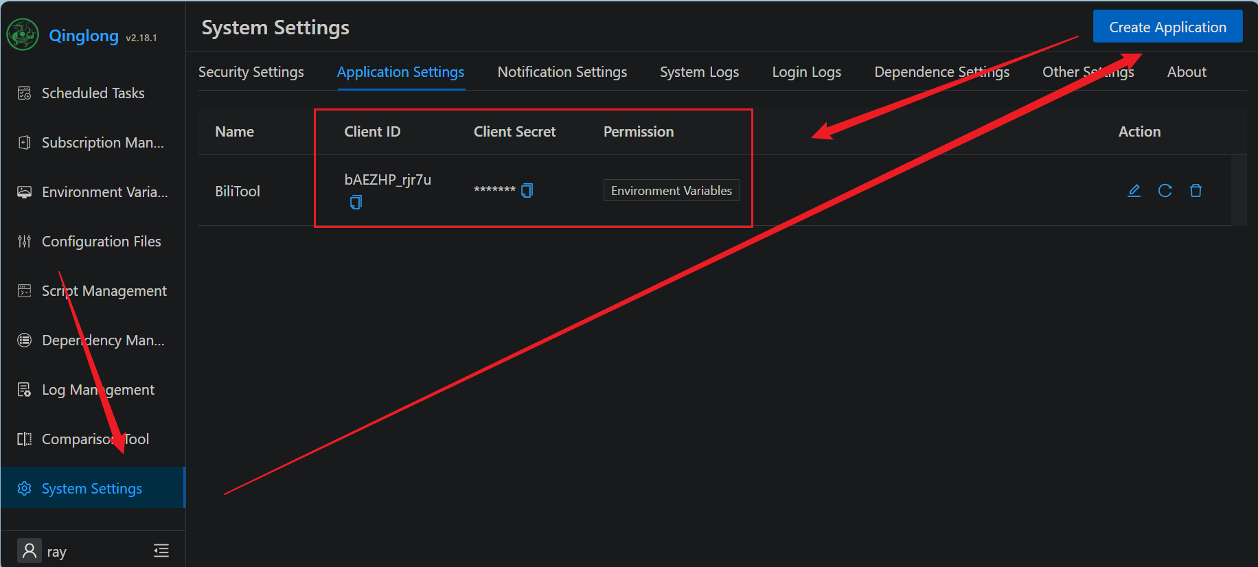qinglong-application